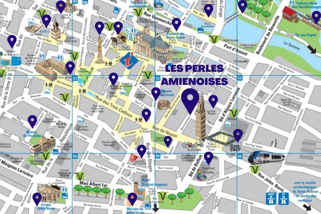 Les Perles Amienoises Gold Pearl Hyper Centre Apartment Amiens Exterior photo